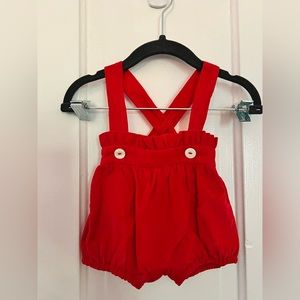 NWT Jacadi onesie/overalls